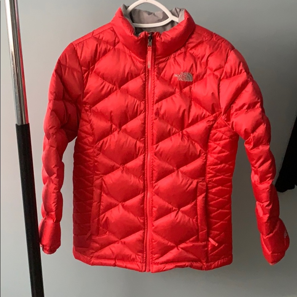 Youth Girls North Face Puffy Jacket